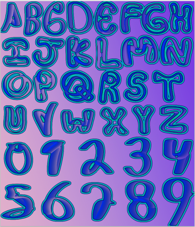 ABCD Creative Gradient #8